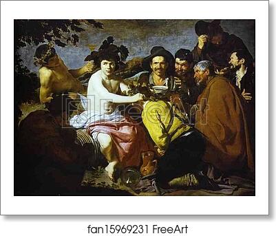 Free art print of Bachus by Diego Velázquez Free art print of Bachus by Diego Velázquez