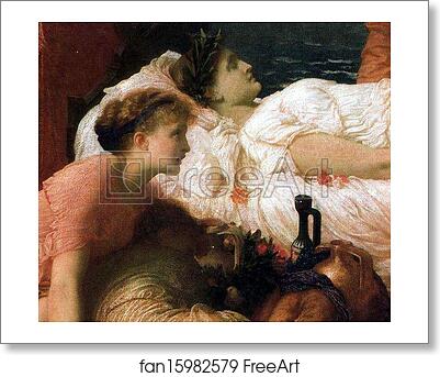 Free art print of Hercules Wrestling with Death for the Body of Alcestis. Detail by Frederick Leighton Free art print of Hercules Wrestling with Death for the Body of Alcestis. Detail by Frederick Leighton