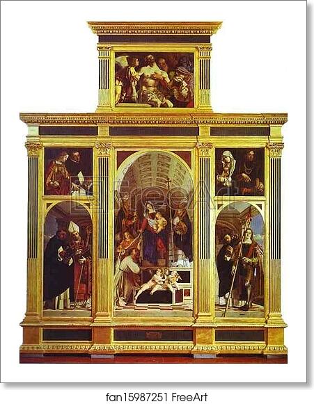 Free art print of St. Dominic Polyptych by Lorenzo Lotto Free art print of St. Dominic Polyptych by Lorenzo Lotto