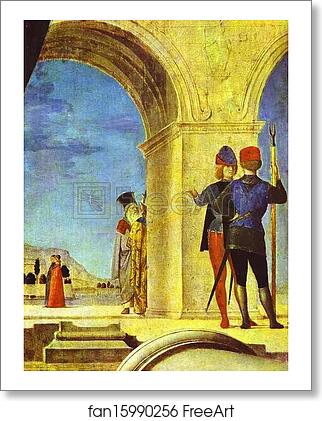 Free art print of St. Sebastian. Detail by Antonello Da Messina Free art print of St. Sebastian. Detail by Antonello Da Messina