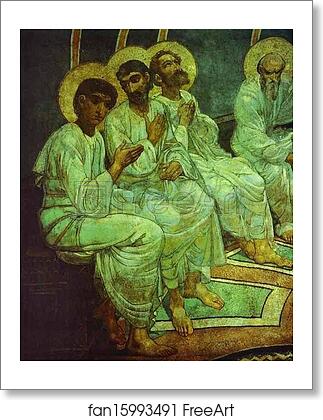 Free art print of Pentecost. Detail by Mikhail Vrubel Free art print of Pentecost. Detail by Mikhail Vrubel