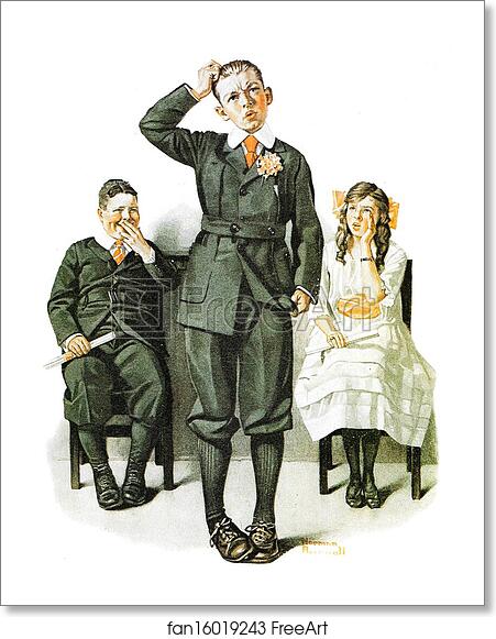 Free art print of Valedictorian by Norman Rockwell Free art print of Valedictorian by Norman Rockwell