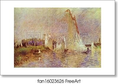 Free art print of Sailboats at Argenteuil by Pierre-Auguste Renoir Free art print of Sailboats at Argenteuil by Pierre-Auguste Renoir
