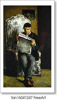 Free art print of Portrait of Louis-Auguste Cézanne, the Artist's Father by Paul Cézanne Free art print of Portrait of Louis-Auguste Cézanne, the Artist's Father by Paul Cézanne