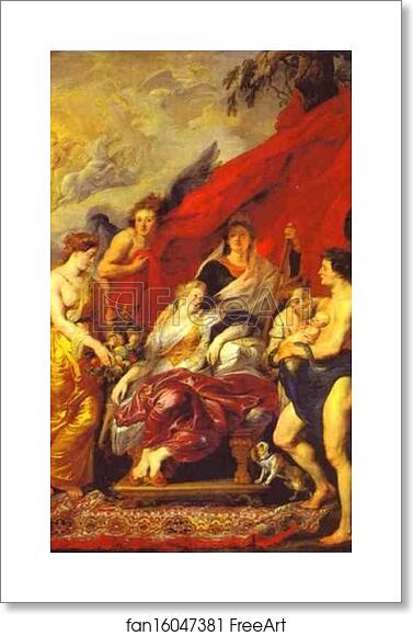 Free art print of The Birth of Louis XIII by Peter Paul Rubens Free art print of The Birth of Louis XIII by Peter Paul Rubens