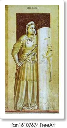 Free art print of Fortitude by Giotto Free art print of Fortitude by Giotto