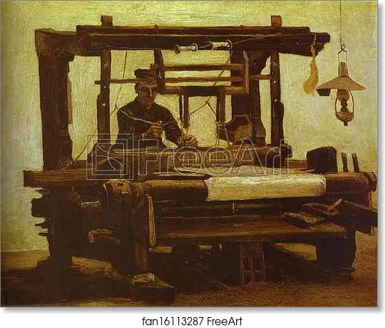 Free art print of The Loom by Vincent Van Gogh