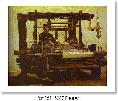 Free art print of The Loom by Vincent Van Gogh
