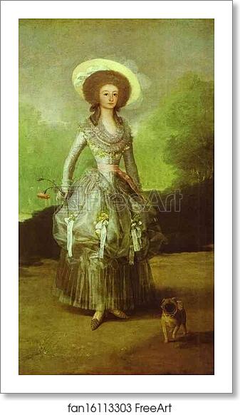 Free art print of The Marquesa de Pontejos by Francisco De Goya Y Lucientes Free art print of The Marquesa de Pontejos by Francisco De Goya Y Lucientes