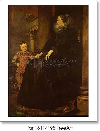 Free art print of Paola Adorno, Marchesa Brinole-Sale with Her Son by Sir Anthony Van Dyck Free art print of Paola Adorno, Marchesa Brinole-Sale with Her Son by Sir Anthony Van Dyck