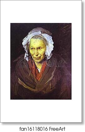 Free art print of The Madwoman by Jean Louis André Théodore Géricault