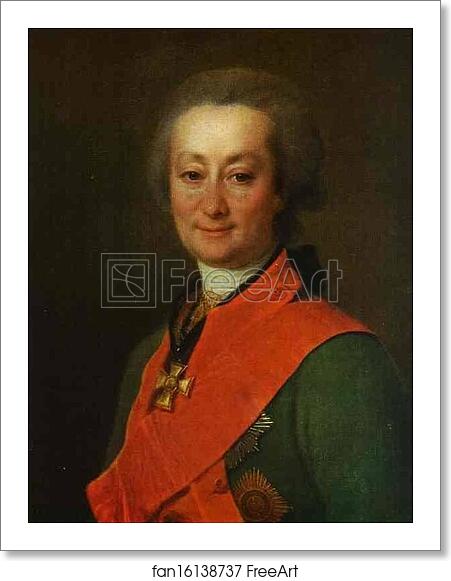 Free art print of Portrait of Count F. G. Orlov by Dmitry Levitzky Free art print of Portrait of Count F. G. Orlov by Dmitry Levitzky