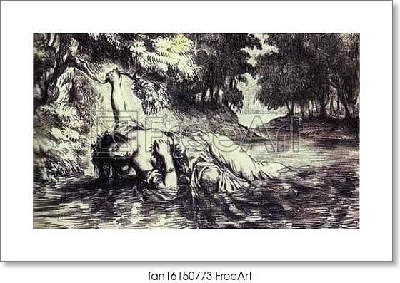Free art print of The Death of Ophelia by Eugène Delacroix Free art print of The Death of Ophelia by Eugène Delacroix
