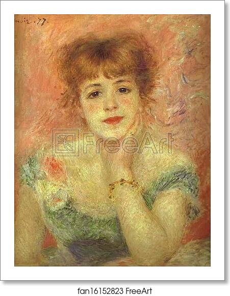 Free art print of Portrait of the Actress Jeanne Samary by Pierre-Auguste Renoir Free art print of Portrait of the Actress Jeanne Samary by Pierre-Auguste Renoir
