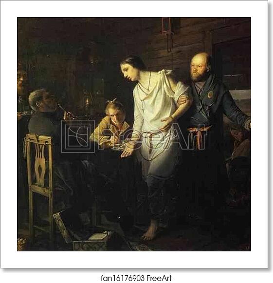 Free art print of Commissary of Rural Police Investigating by Vasily Perov Free art print of Commissary of Rural Police Investigating by Vasily Perov