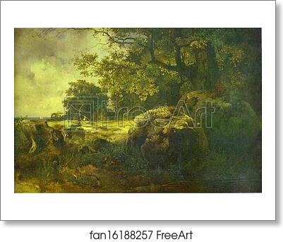 Free art print of View in the Neighbourhood of Oranienbaum by Alexey Savrasov Free art print of View in the Neighbourhood of Oranienbaum by Alexey Savrasov