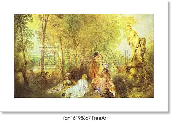 Free art print of A Love Festival by Jean-Antoine Watteau Free art print of A Love Festival by Jean-Antoine Watteau