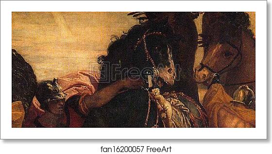 Free art print of The Conversion of Saul. Detail by Paolo Veronese Free art print of The Conversion of Saul. Detail by Paolo Veronese