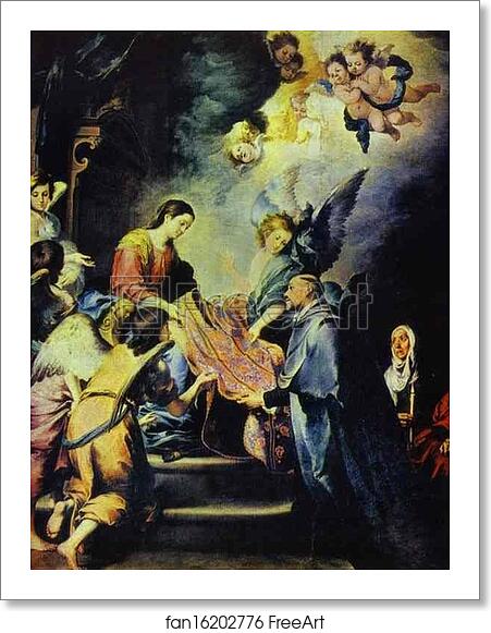 Free art print of Chasuble of St. Idelfonso by Bartolomé Esteban Murillo Free art print of Chasuble of St. Idelfonso by Bartolomé Esteban Murillo