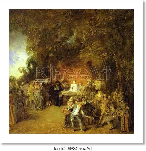 Free art print of The Marriage Contract by Jean-Antoine Watteau Free art print of The Marriage Contract by Jean-Antoine Watteau