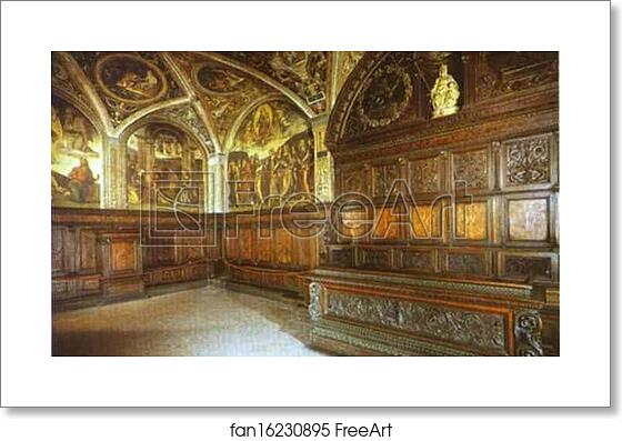 Free art print of Interior of the audience chamber by Pietro Perugino Free art print of Interior of the audience chamber by Pietro Perugino