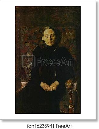 Free art print of Portrait of Artsybusheva, wife of the Businessman Artsybushev by Mikhail Vrubel