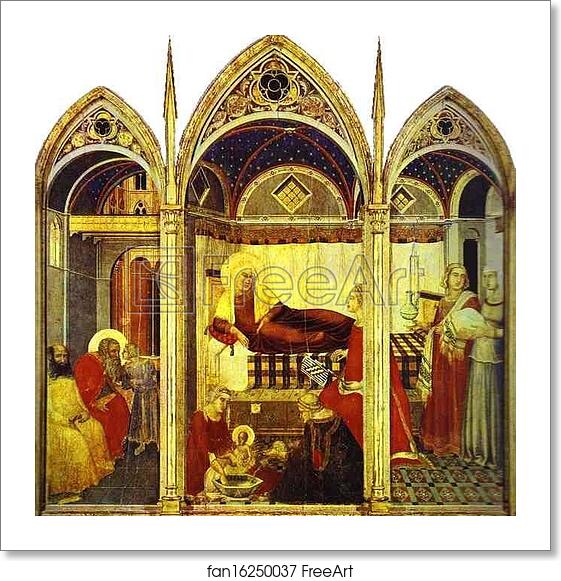 Free art print of The Nativity of the Virgin by Pietro Lorenzetti Free art print of The Nativity of the Virgin by Pietro Lorenzetti