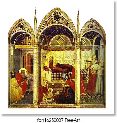 Free art print of The Nativity of the Virgin by Pietro Lorenzetti Free art print of The Nativity of the Virgin by Pietro Lorenzetti