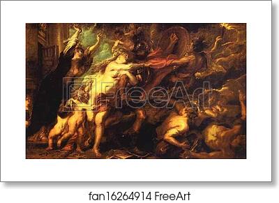 Free art print of The Consequences of War by Peter Paul Rubens