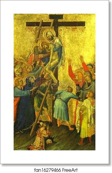 Free art print of The Deposition by Simone Martini Free art print of The Deposition by Simone Martini