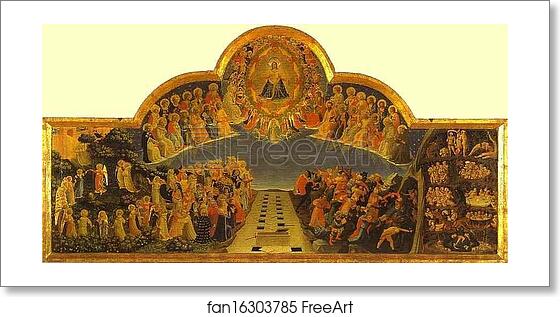 Free Art Print Of The Last Judgement By Fra Angelico C 1431 Tempera On Wood 105 X 210 Cm Museo Di San Marco Florence Italy Freeart Fan Free Art Print Of The Last Judgement By Fra Angelico C 1431 Tempera On Wood 105 X 210 Cm Museo Di San Marco Florence Italy Freeart Fan