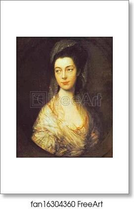 Free art print of Mrs. Christopher Horton, Later Anne, Duchess of Cumberland by Thomas Gainsborough