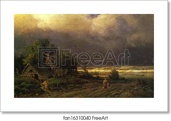 Free art print of Before a Thunderstorm by Feodor Vasilyev Free art print of Before a Thunderstorm by Feodor Vasilyev