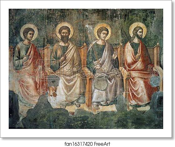 Free art print of The Last Judgment. Seated Apostles. Detail by Pietro Cavallini Free art print of The Last Judgment. Seated Apostles. Detail by Pietro Cavallini