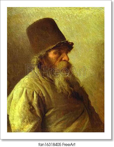 Free art print of Village Elder by Ivan Kramskoy Free art print of Village Elder by Ivan Kramskoy