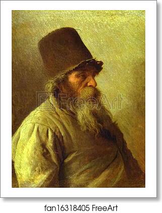 Free art print of Village Elder by Ivan Kramskoy