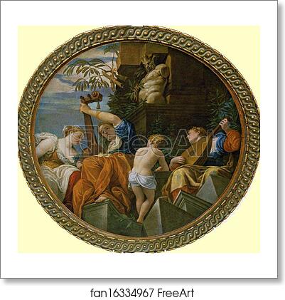 Free art print of Allegory of Music by Paolo Veronese