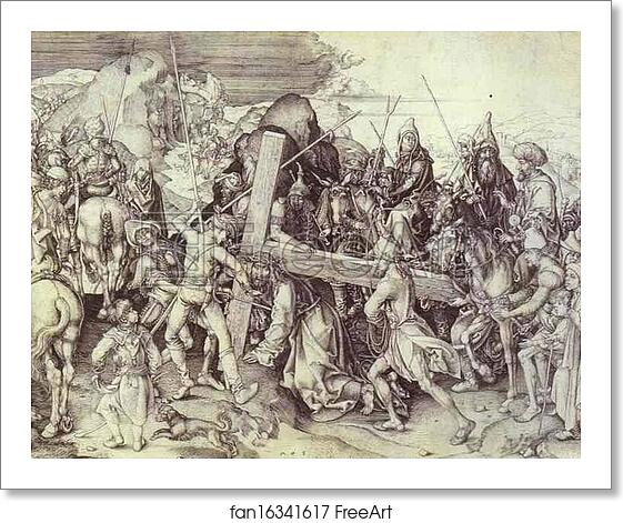 Free art print of The Carrying of the Cross by Martin Schongauer Free art print of The Carrying of the Cross by Martin Schongauer