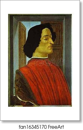Free art print of Portrait of Giuliano de' Medici by Alessandro Botticelli Free art print of Portrait of Giuliano de' Medici by Alessandro Botticelli