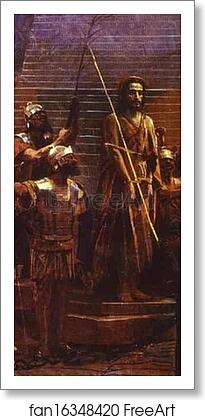 Free art print of Mocking Christ. "Hail, King of the Jews!" Detail by Ivan Kramskoy Free art print of Mocking Christ. "Hail, King of the Jews!" Detail by Ivan Kramskoy