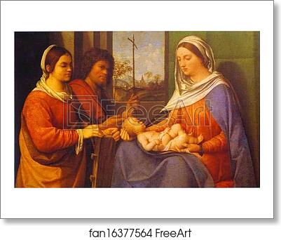 Free art print of Sacra Conversazione by Giorgione