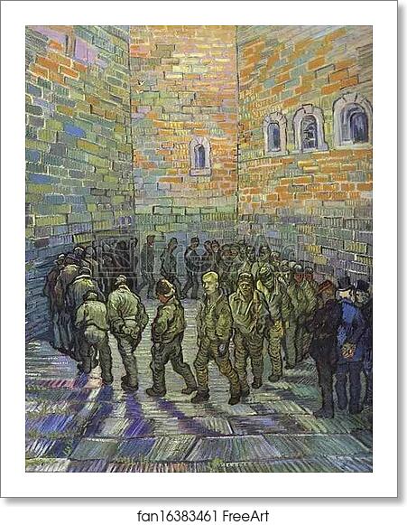 Free art print of The Prison Courtyard by Vincent Van Gogh Free art print of The Prison Courtyard by Vincent Van Gogh