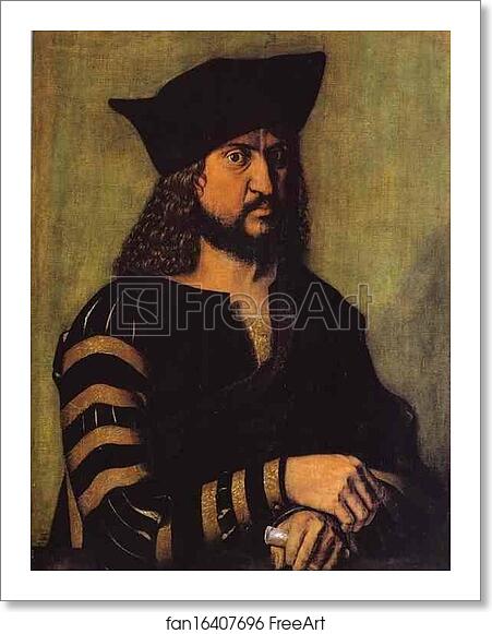 Free art print of Portrait of Frederick the Wise by Albrecht Dürer Free art print of Portrait of Frederick the Wise by Albrecht Dürer