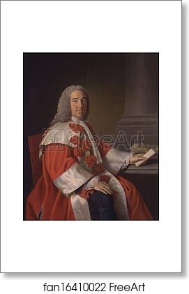 Free art print of Portrait of Alexander Boswell, Lord Auchinleck by Allan Ramsay