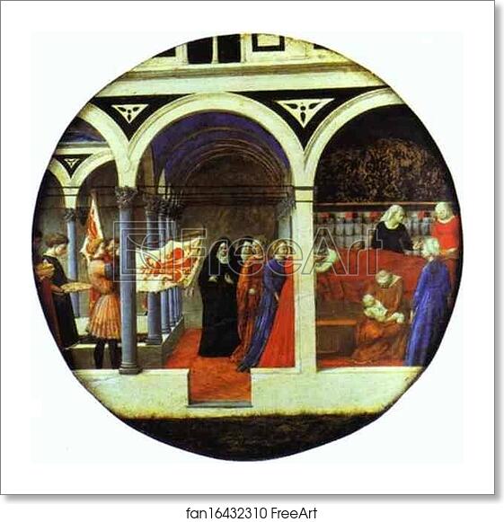 Free art print of Birth Salver by Masaccio Free art print of Birth Salver by Masaccio