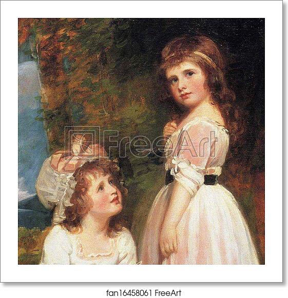 Free art print of The Beckford Children. Detail by George Romney Free art print of The Beckford Children. Detail by George Romney