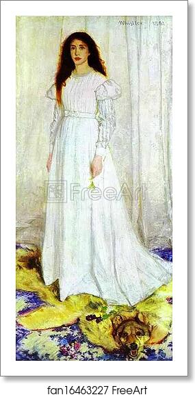 Free art print of Symphony in White No. 1: The White Girl by James Abbott Mcneill Whistler Free art print of Symphony in White No. 1: The White Girl by James Abbott Mcneill Whistler