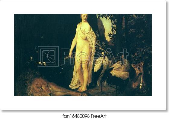Free art print of Fable by Gustav Klimt Free art print of Fable by Gustav Klimt