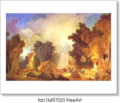 Free art print of La Fete a Saint-Cloud by Jean-Honoré Fragonard Free art print of La Fete a Saint-Cloud by Jean-Honoré Fragonard