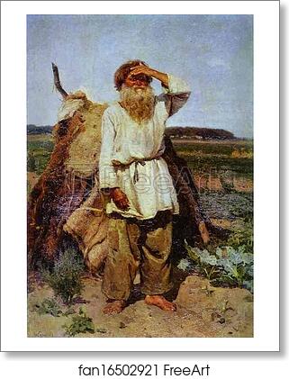 Free art print of Old Man in His Vegetable Garden by Vasily Surikov Free art print of Old Man in His Vegetable Garden by Vasily Surikov
